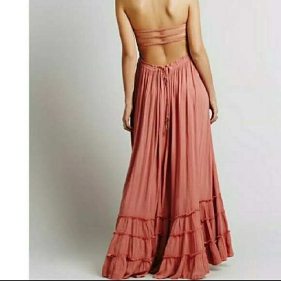 HOST PICK! Coral Maxi Dress - Picture 2 of 7